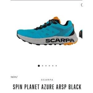 Scarpa Spin Planet Running Shoe - Unisex Men 11.5 Women 12.5 Trail Shoes